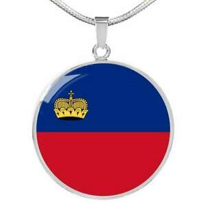 【送料無料】ジュエリー・アクセサリー リヒテンシュタインフラグスチールカラーliechtenstein drapeau collier acier inoxydable ou 18k g 20,860円
