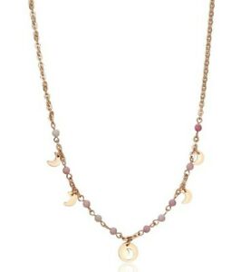 【送料無料】ジュエリー・アクセサリー コラーナサガポハイチアチャイオローズゴールドcollana sagapo haiti acciaio sht05 rose gold