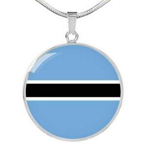 【送料無料】ジュエリー・アクセサリー ボツワナフラグスチールカラーゴールドbotswana drapeau collier acier inoxydable ou 18k or 457559cm 21,754円