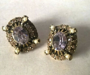 【送料無料】ジュエリー・アクセサリー ヴィンテージイヤリングクリップvintage boucles doreilles clips signes hollycraft 1950s 16,265円