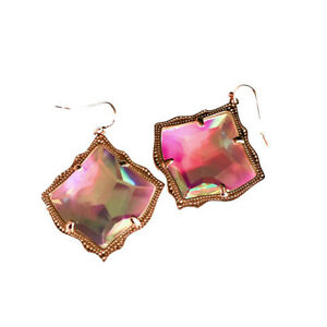 【送料無料】ジュエリー・アクセサリー ケンドラスコットキルステンゴールドガラスドロップイヤリングダストカバー kendra scott kirsten gold ab iridescent glass drop earrings dust cover 65