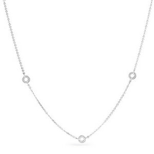 【送料無料】ジュエリー・アクセサリー アルジェントロザトアトレフォルフォルrosato collana per charm rosato a tre fori in argento 925 cl14