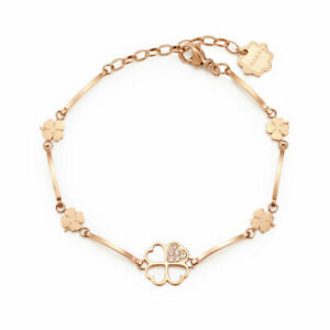 【送料無料】ジュエリー・アクセサリー ブロスウェイブラッチャレドナチャクアドリフォリオbrosway bracciale donna chakra quadrifoglio bhkb013