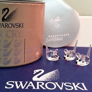 【送料無料】ジュエリー・アクセサリー スワロフスキーRマウスswarovskiR silver crystal~ three field mice 181513 16,265円