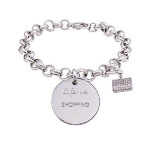 【送料無料】ジュエリー・アクセサリー ブラッチャーレドナライフショッピングペンダントボルセッタポーチ4you for you jewels bracciale donna life is shopping pendente borsetta pochette