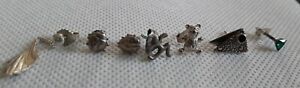 【送料無料】ジュエリー・アクセサリー スターリングシルバーイヤリング7 individuel 925er sterling boucles doreilles en argent j5