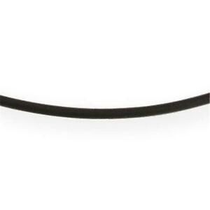 ジュエリー・アクセサリー デザインカウチュクセイルブラックネックレスネックレスserieux conception kautschukseil ks3 3 mm collier noir 40 60 cm collier