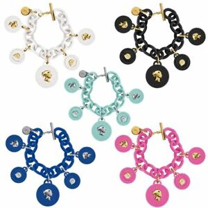 【貨物輸送無料】宝飾品・添え物 シリコーンゴンマドナオプスラブペンデンテモネテティンタオブジェクトブラッチャーレbracciale インチ silicone gomma donna ops love pendente monete tinta ops object