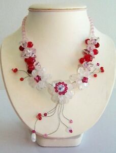【送料無料】ジュエリー・アクセサリー ルビークォーツネックレスcollier rubis et quartz bxc 029 p