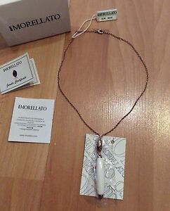 【貨物輸送無料】宝飾品・添え物 ペンダントナインオーセンティックモレラトゴールデンネックレスcollier morellato dore avec pendentif femme neuf authentique