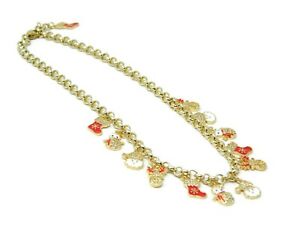 【送料無料】ジュエリー・アクセサリー カテニナジロコロコンシオンドリーニディナターレcatenina girocollo con ciondolini di natale