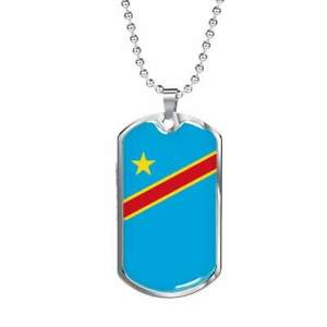 【送料無料】ジュエリー・アクセサリー コンゴコリアーdemocratique republique de le congo drapeau collier