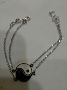 【送料無料】ジュエリー・アクセサリー ブレスレットフックシルバーナイン2 bracelets hamecons lui et elle , en argent 925, neuf avec garantie