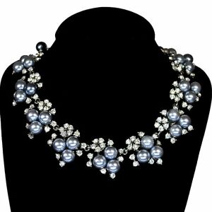 【送料無料】ジュエリー・アクセサリー ネックレスジュエリーチェーンネックレスmarriage collier de perles bijoux chaine perles qualite collier