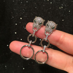 【送料無料】ジュエリー・アクセサリー イヤリングクラスアールデコレオパードゴールドメッキホワイトリングboucles doreilles clous art deco leopard plusieurs anneau plaque or blanc g11 b