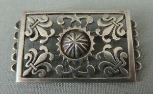 【送料無料】ジュエリー・アクセサリー ブローチブローチancienne broche argent massif fleurs de lys solid silver brooch c1900