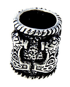 【送料無料】ジュエリー・アクセサリー トールバイキングジュエルハンマービアードperle pour barbe argent 925 marteau de thor viking bijou pour barbe 1146 15,385円