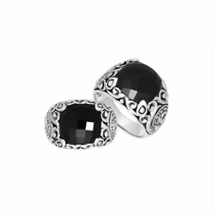 【貨物輸送無料】宝飾品・佩び物 シルバーリングオニクスブラックbague en argent avec onyx noir ar8031ox178糎