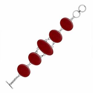 【貨物輸送無料】宝飾品・佩び物 シルバースターリングブレスレットコーラルargent sterling bracelet avec corail ab1050cr