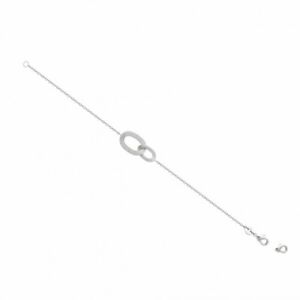 【貨物輸送無料】宝飾品・佩び物 シルバーブレスレットロディエリンクロープbracelet en argent 925000 rhodie maillons entrelaces aspect cordes tressees