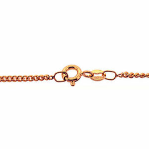 【送料無料】ジュエリー・アクセサリー ゴールドメッキイタリアンローズグルメマイレネックレス9ct plaque or rose italien 18mm collier maille gourmette 406to102cm diverses 13,986円