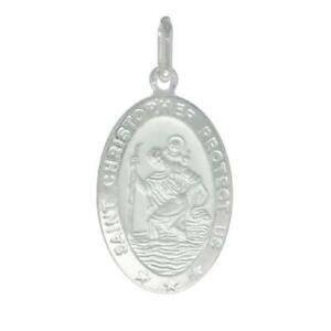 【送料無料】ジュエリー・アクセサリー シルバースターリングセントクリストファーペンダントブレロックイタリアargent sterling saint christopher pendentif breloque, fabrique en italie, 18