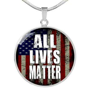 【送料無料】ジュエリー・アクセサリー ヴィットマターフラッグサークルスチールカラーゴールドtout vit matter usa drapeau cercle collier acier inoxydable ou 18k or 18