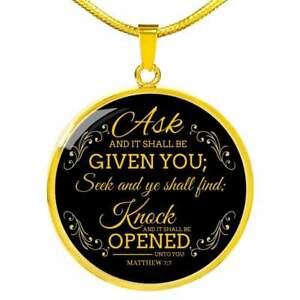 【送料無料】ジュエリー・アクセサリー スチールカラーゴルdemandez et le shall etre given vous cercle collier acier inoxydable ou 18k gol