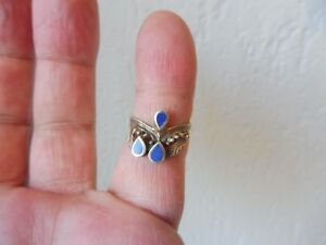 【送料無料】ジュエリー・アクセサリー ラピスラズリシルバーbelle, vieux anneau__bijou indien__925 argent avec lapis lazuli __