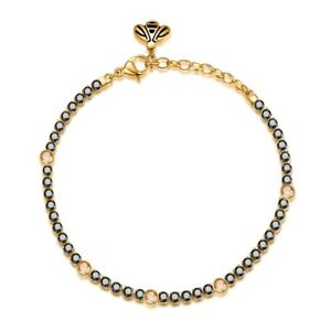 【貨物輸送無料】宝飾品・佩び物 ブラッチャレブロスウェイデジデリヴィータバイタリティアゴールドブラック
