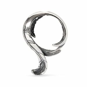 【貨物輸送無料】宝飾品・付属物 シルバートロルビーズフリーダムフェザーペンダントパールファッションmode perle en argent trollbeads pendentif plumes de liberte  tagpe00060
