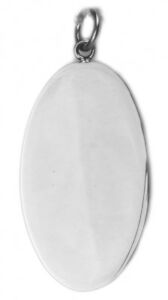 【送料無料】ジュエリー・アクセサリー ペンダントイノックスpendentif pour collier ovale plaque de gravure acier inox inclus gravure