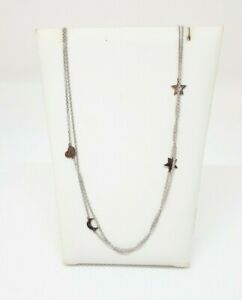 【貨物輸送無料】宝飾品・付属物 アーメンコラーナアルジェントルンガクオーレステラルナクルムamen collana argento lunga cuore stella luna clmb