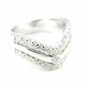 【送料無料】ジュエリー・アクセサリー ホワイトスカーレットシルバーリングbague argent scarlett blanc