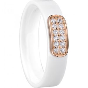 【送料無料】ジュエリー・アクセサリー ベーリングリングbering bague pour femmes anneau interieur large arctic symphony ceramique blanc