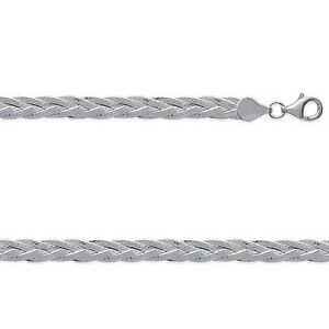 【送料無料】ジュエリー・アクセサリー ネックレスアージェントソリッドノイフジュエリージョリュジューchaine collier tresse 5 rangs 45cm large argent massif neuf bijouteriejolybijoux