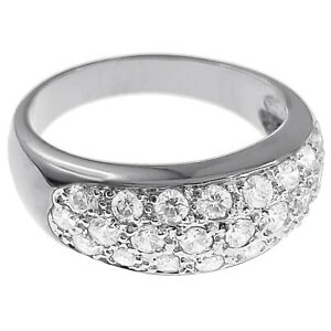 【送料無料】ジュエリー・アクセサリー リングウーマンインアージェントローディジルコニウムサイズbague femme en argent 925 rhodie et oxydes de zirconium  taille 62 disponible