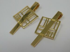 【送料無料】ジュエリー・アクセサリー ヴィンテージイヤリングカレフィネージboucle doreille vintage calepinage