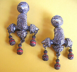 【送料無料】ジュエリー・アクセサリー パリイヤリングビザンチンズクリップインレジン1050  via paris  enormes boucles doreille byzantines clips en resine