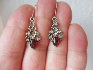 【送料無料】ジュエリー・アクセサリー イヤリングイヤリングシルバーイエローアンバーbelle, vieux boucles doreilles,boucles doreilles , 925 argent avec ambre jaune|hokushin