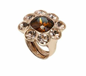 【送料無料】ジュエリー・アクセサリー レベッカブロンズゴールドゴールドスワロフスキーリングサイズbague de femme rebecca bpbarp0210 bronze gold rose swarovski taille 10