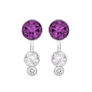 【送料無料】ジュエリー・アクセサリー オレッキーニスワロフスキードナレガメタリカアッチャイオorecchini swarovski donna 5201100 lega metallica acciaio