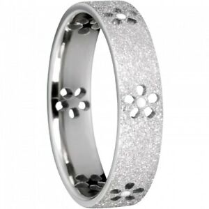 【送料無料】ジュエリー・アクセサリー ベーリングリングステンレスシルバーフラワーbering anneau empilement inox brillant effet fleur argent large arctic symphony