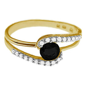 【送料無料】ジュエリー・アクセサリー プラークサファイアジルコニウムサイズbague femme plaque or 750000, saphir et oxydes de zirconium  tailles au choix