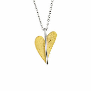 【送料無料】ジュエリー・アクセサリー エルンストデザインペンダントスチールコアゴールドメッキernstes design pendentif an277 coeur de acier inoxydable plaque or 13 mm