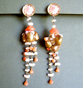 【送料無料】ジュエリー・アクセサリー イヤリングクリップ1240  tres longues boucles doreille clips