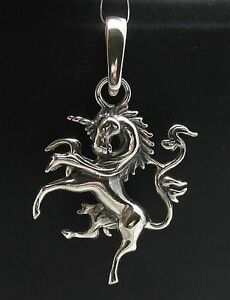 【送料無料】ジュエリー・アクセサリー ソリッドユニコーンヘビースターリングシルバーsterling silver pendant solid 925 unicorn heavy 3d