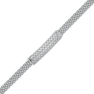 【送料無料】ジュエリー・アクセサリー ジュエルコロンドンシルバージルコーネコッレアンナバーブレスレットjewelco london argent zircone correanna barre bracelet