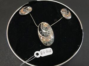 【送料無料】ジュエリー・アクセサリー ウェーバーヴィンテージネックレスイヤリングオリバーtemps of vintage collier et boucles doreilles oliver femme de weber avec boite