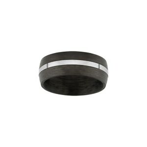 【送料無料】ジュエリー・アクセサリー フレンドシップリングステンレスbague damitie charbon inox 8mm bfr9105